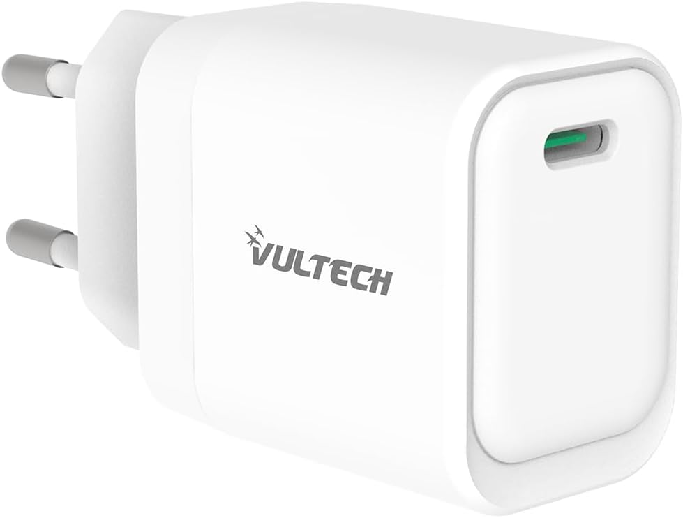 CARICABATTERIE VULTECH CC20-1C 20W UNIVERSALE 1XTYPE C